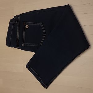 NWOT Micheal Kors Cropped Skinny Dark Denim Jeans